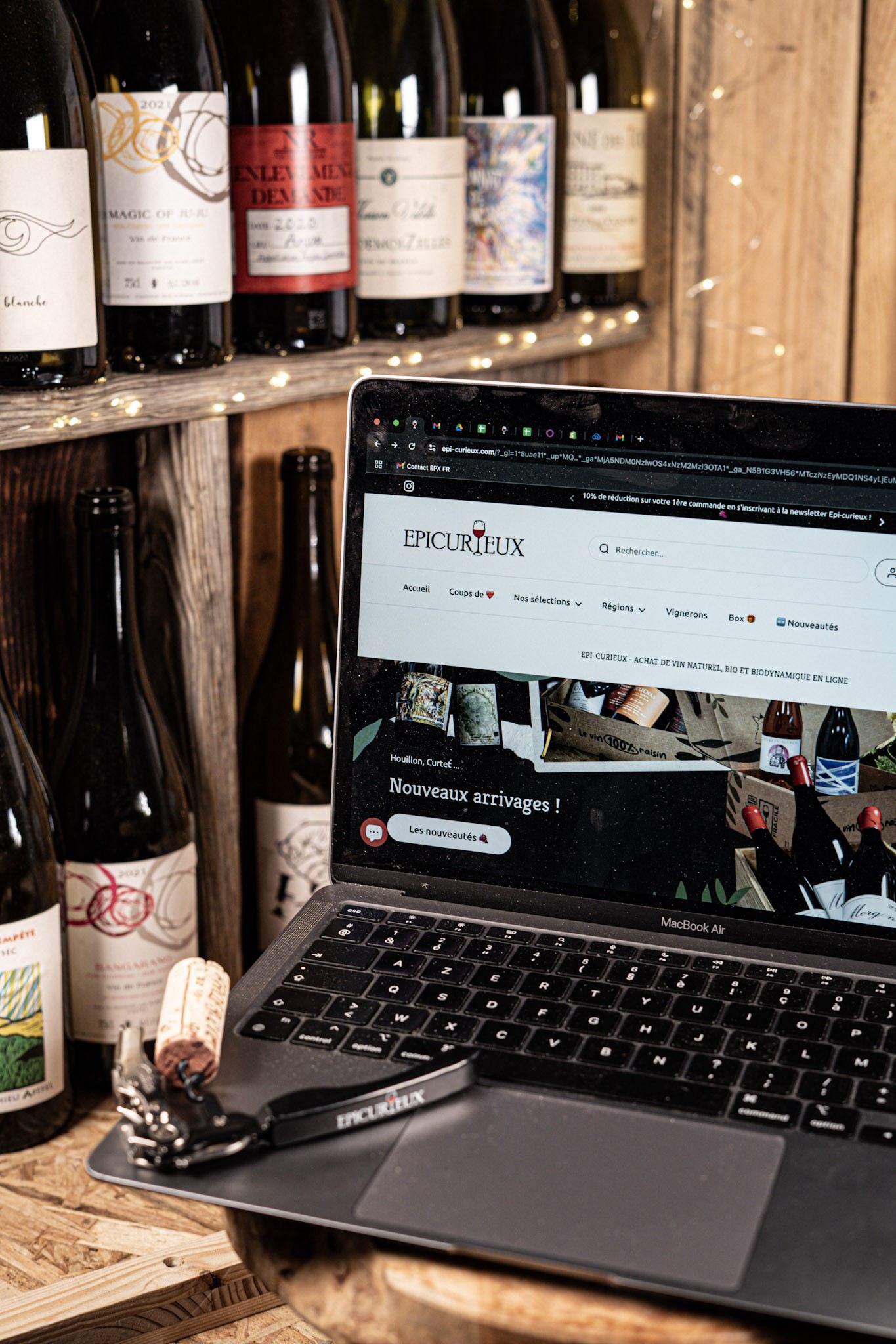 Boutique Shopify réalisée pour Épi-curieux