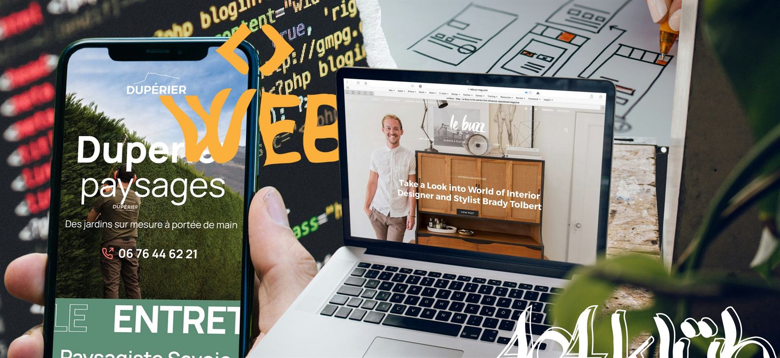 Création de site web à Chambéry par 404 Klub