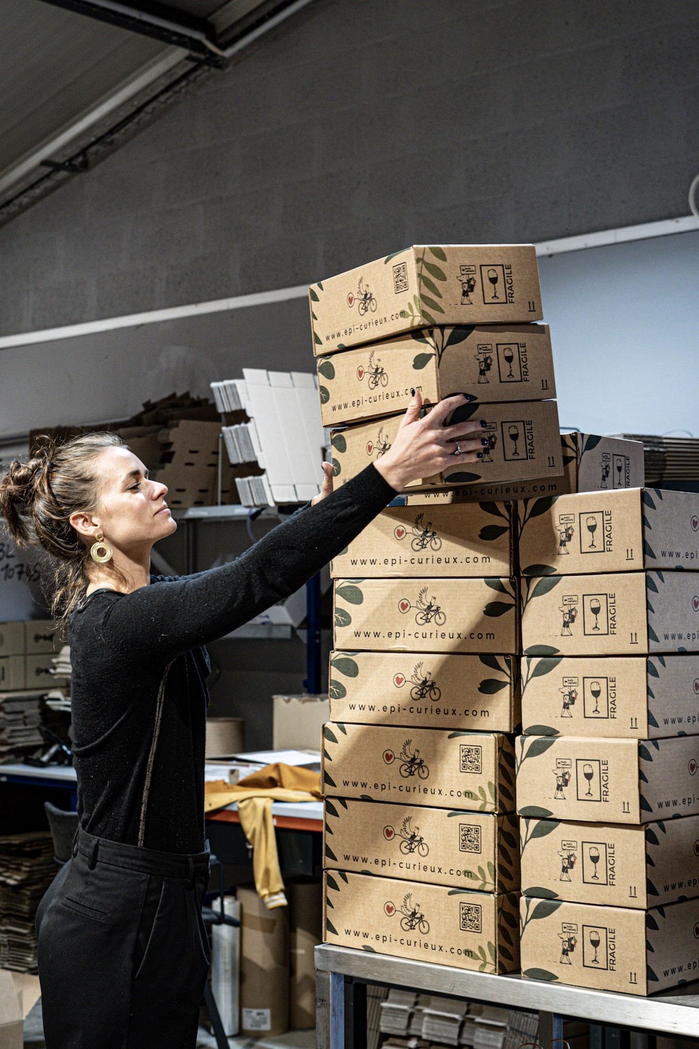 Packaging créé pour les coffrets Épi-curieux